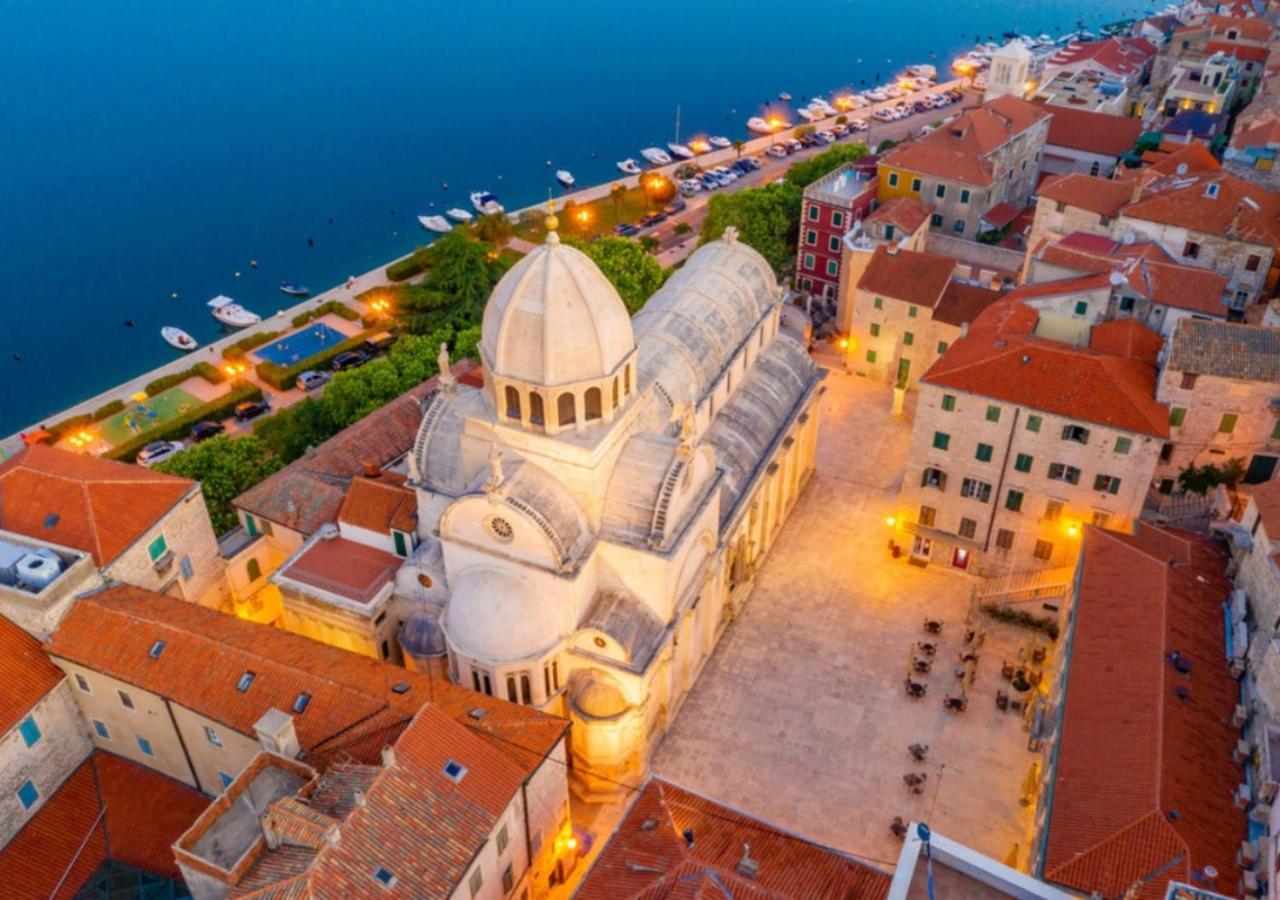 Luxury Beach Villa W Sea Sunset Views Šibenik Exteriér fotografie