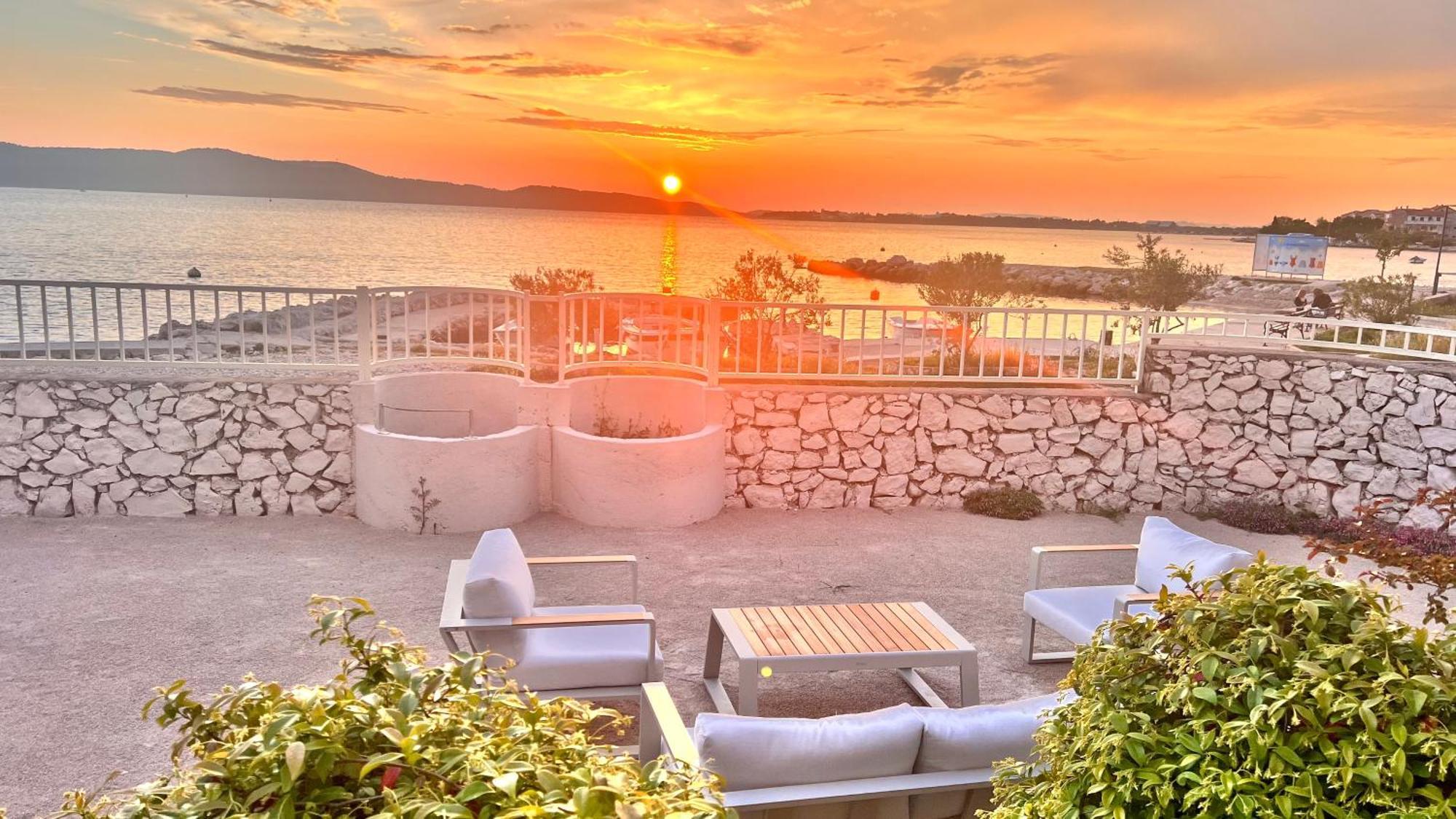 Luxury Beach Villa W Sea Sunset Views Šibenik Exteriér fotografie
